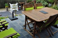 La table de terrasse